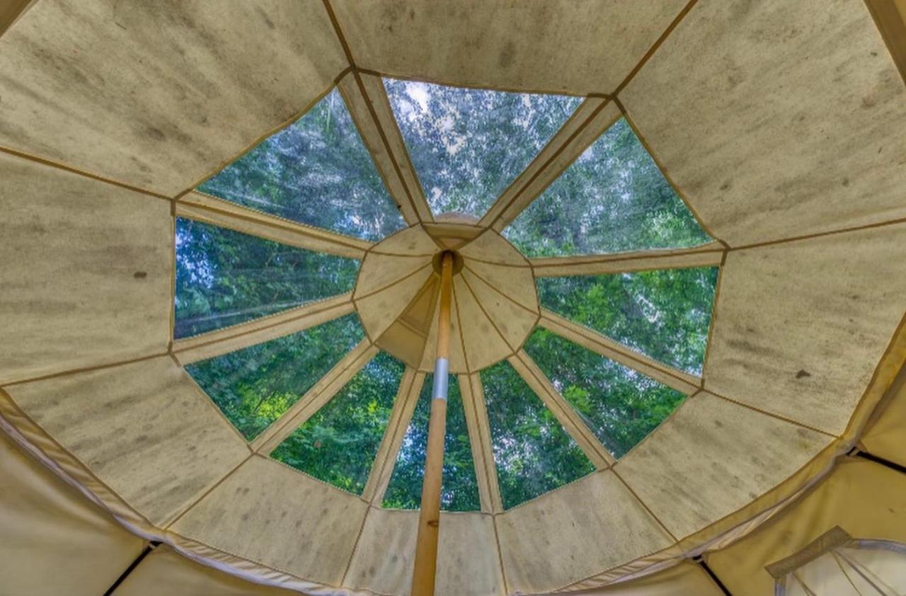 The Aries-A Stargazing, Luxury Glamping Tent Rogersville Esterno foto