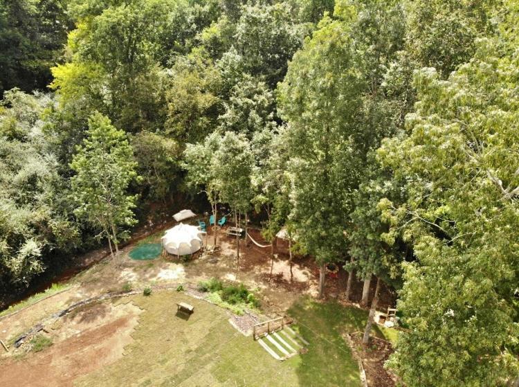 The Aries-A Stargazing, Luxury Glamping Tent Rogersville Esterno foto